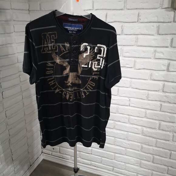 2 / $30.00 -American Eagle Men's Brown Size XL Vintage Fit Short Sleeves T-shirt - Picture 1 of 8